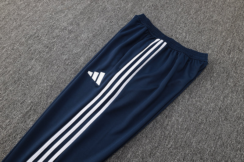 Calça Treino Adidas - Azul marinho/Vermelho