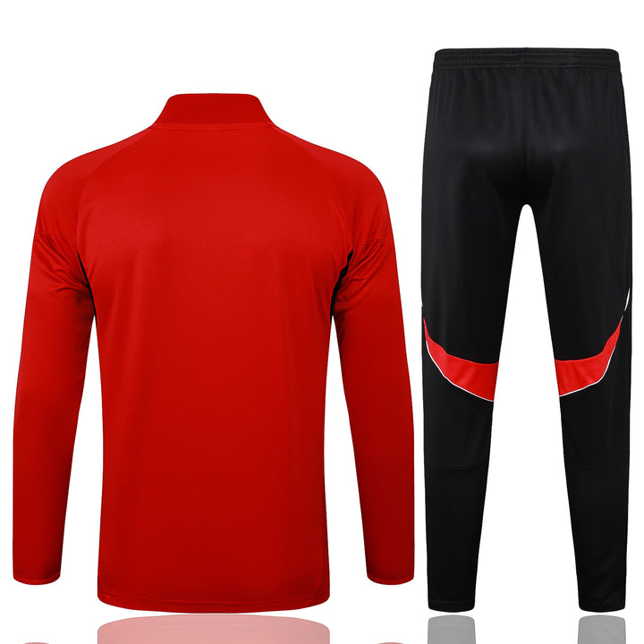 Conjunto Treino Arsenal 25/26 - Vermelho/Preto