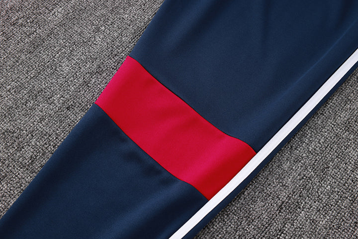 Calça Treino Adidas - Azul marinho/Vermelho