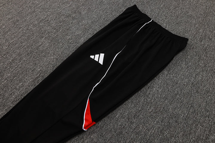 Calça Treino Adidas - Preto/Vermelho II
