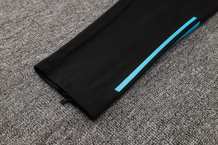 Calça Treino Adidas - Preto/Azul III