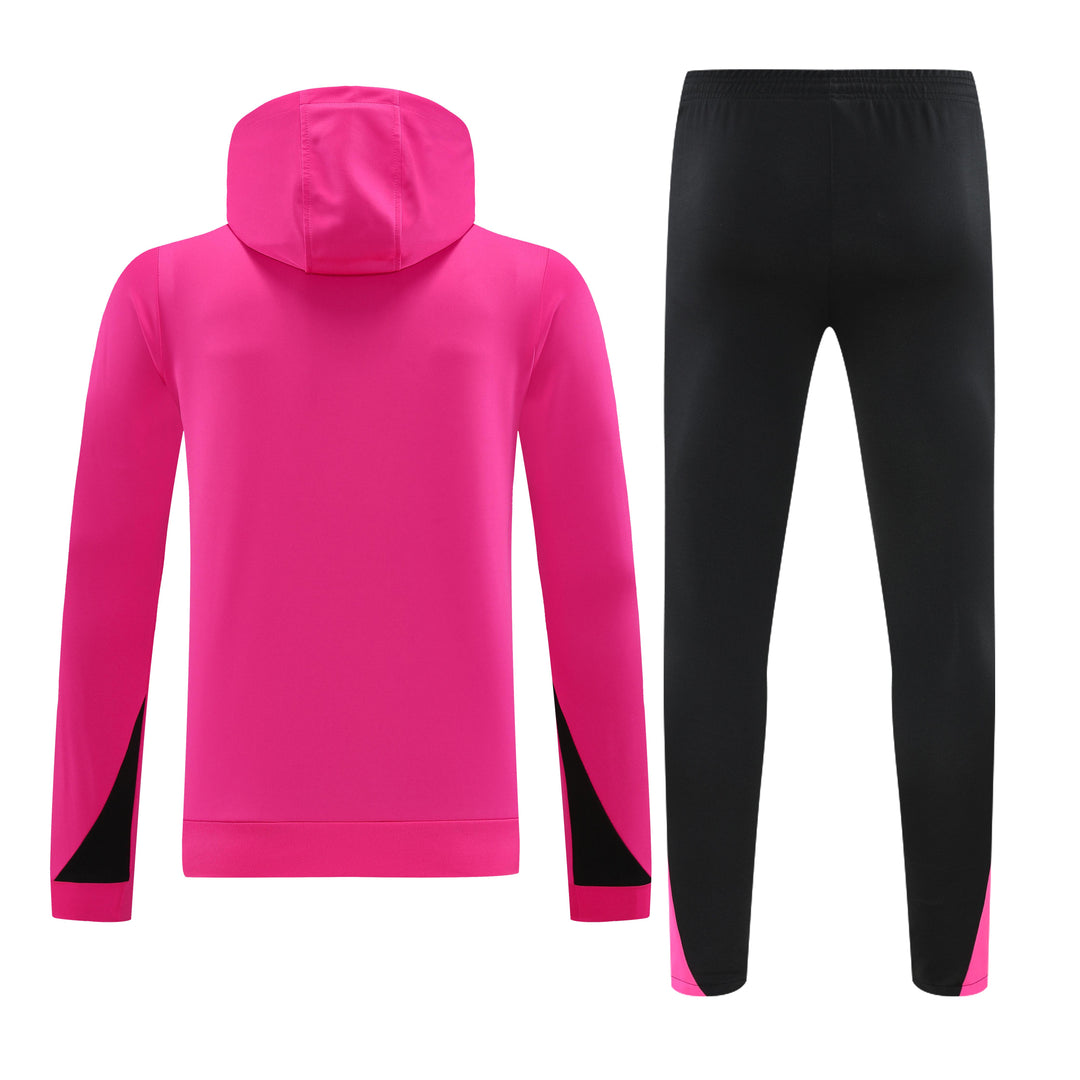 Conjunto Chelsea 2024/25 Rosa - Capuz