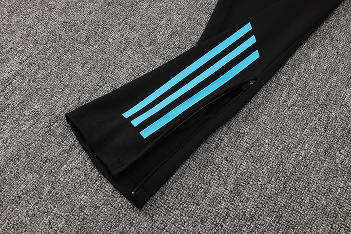 Calça Treino Adidas - Preto/Azul III