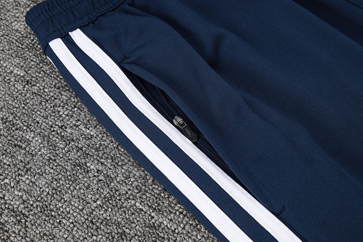 Calça Treino Adidas - Azul marinho/Vermelho