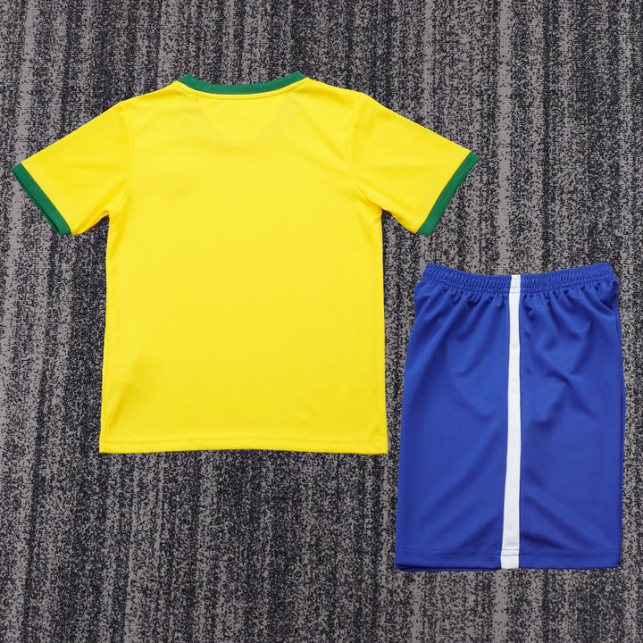 Camisa Retrô Brasil 1970 Home Infantil – Belt Sports