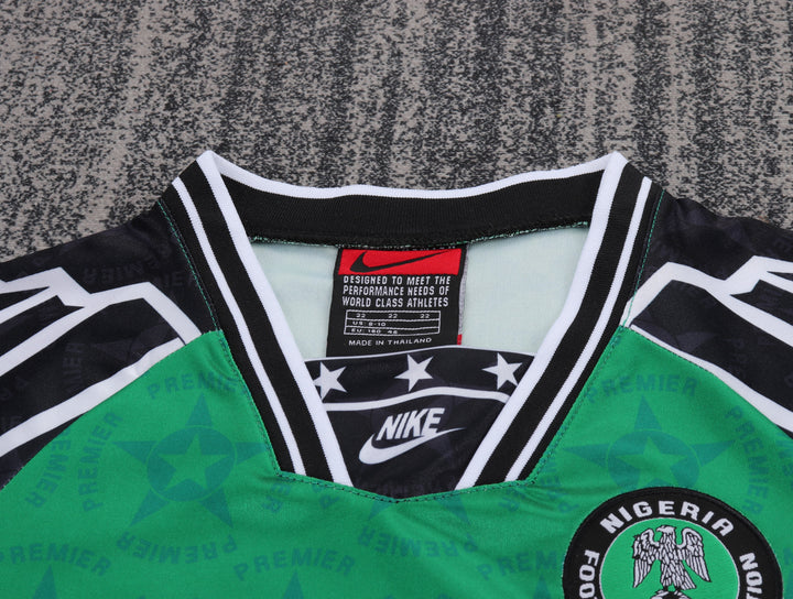 Camisa Retrô Nigéria 1994/95 Home Infantil – Belt Sports