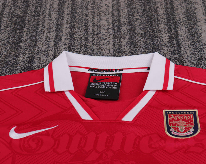 Camisa Retrô Arsenal 1996/97 Home Infantil – Belt Sports