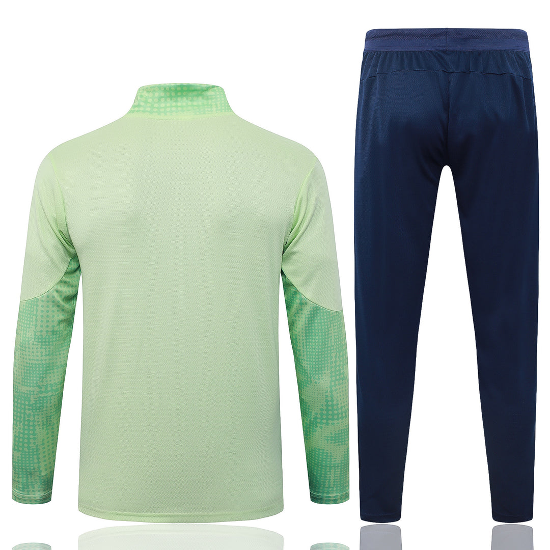 Conjunto Treino Manchester City 25/26 - Verde/Azul Marinho