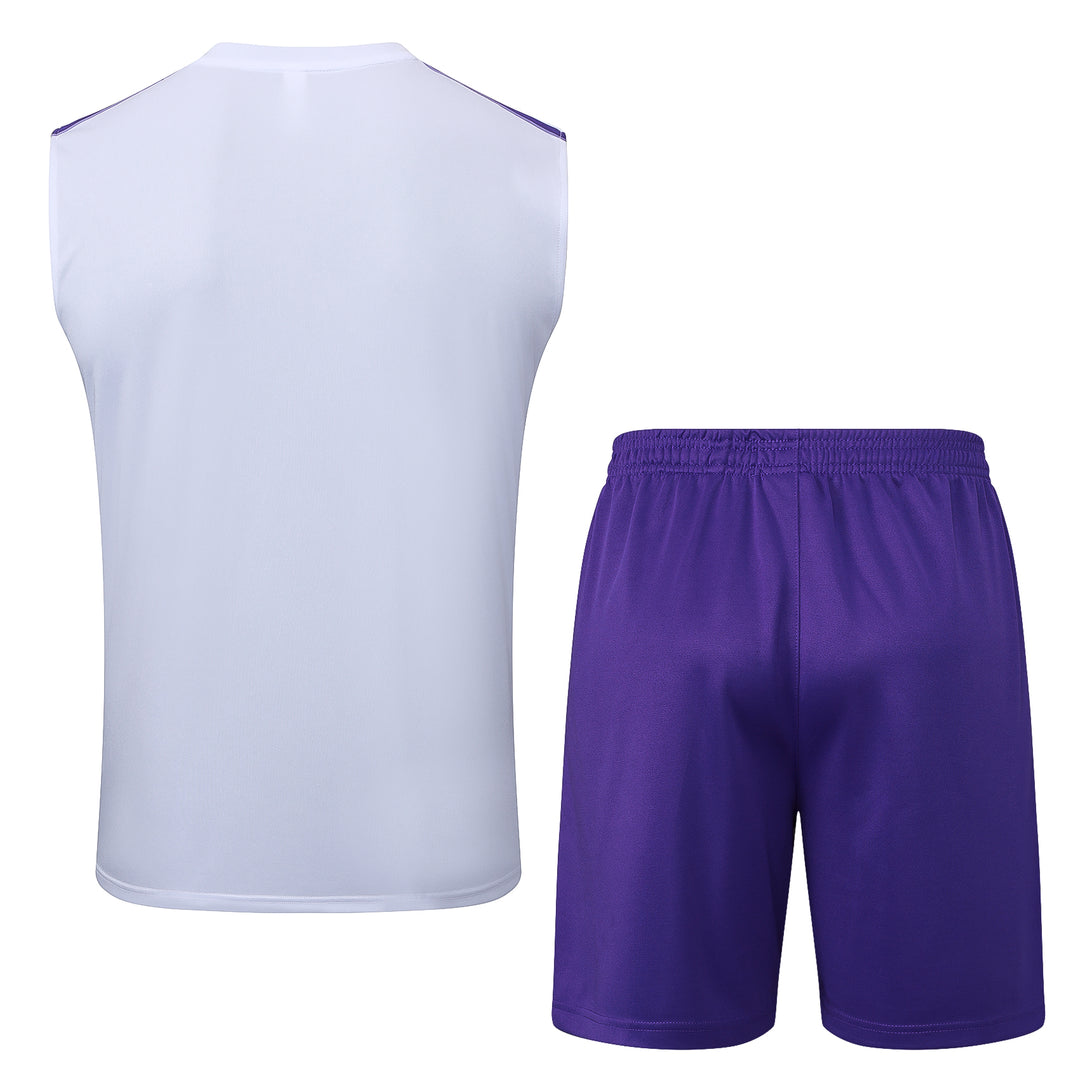 Kit Regata Real Madrid 25/26 - Branco/Azul