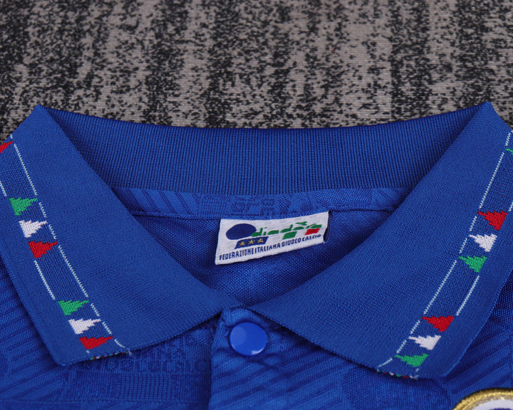 Camisa Retrô Itália 1994 Home Infantil – Belt Sports