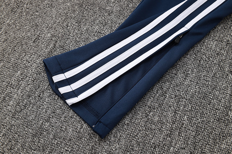 Calça Treino Adidas - Azul marinho/Vermelho