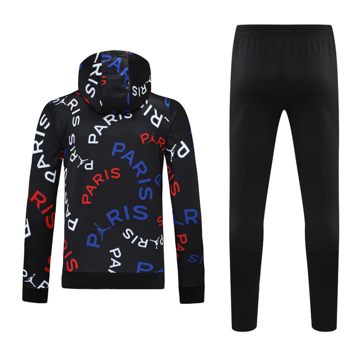 Conjunto PSG Preto - Capuz