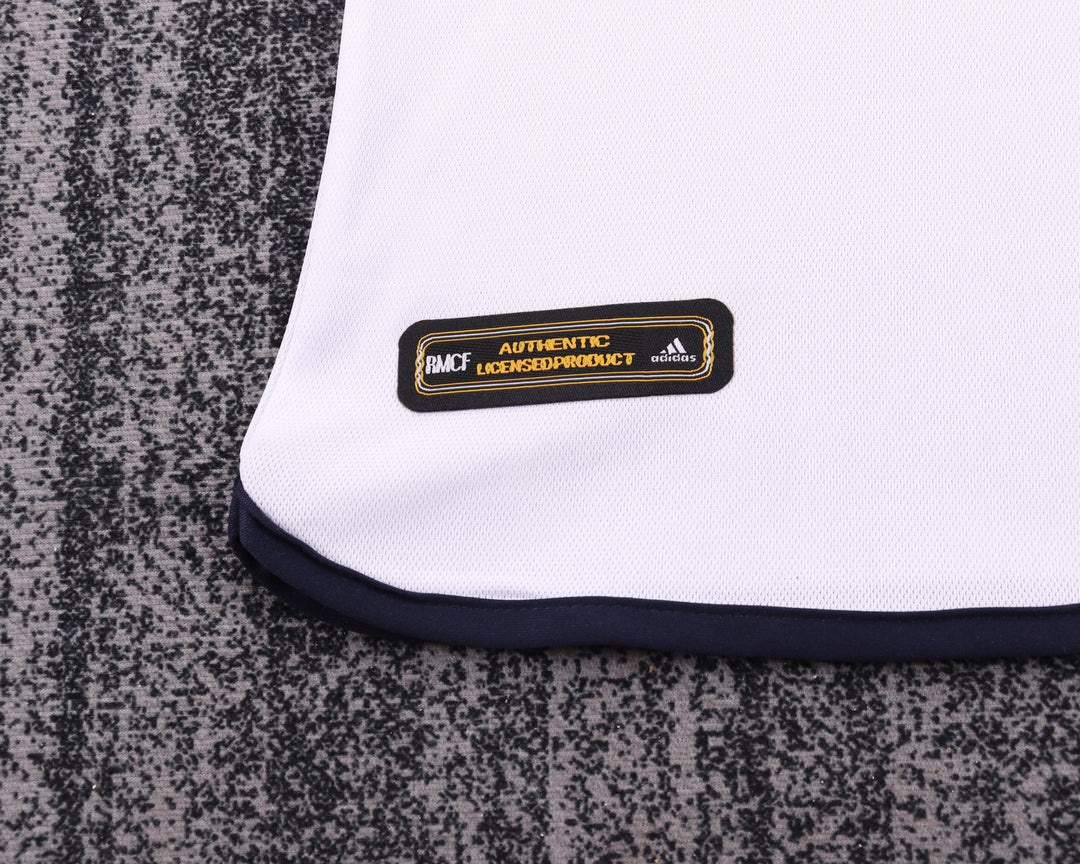 Camisa Retrô Real Madrid 2000/01 Home Infantil – Belt Sports