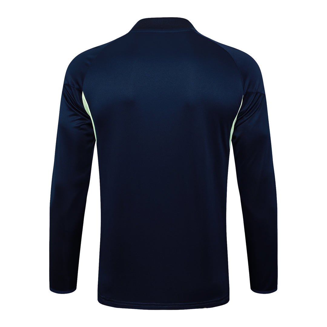 Blusão Real Madrid 2025/26 - Azul Marinho/Verde Claro