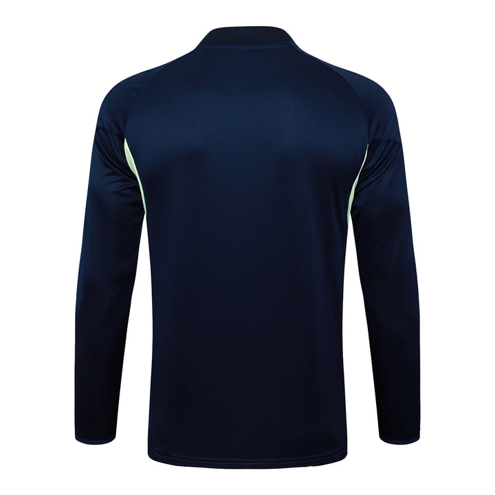 Blusão Real Madrid 2025/26 - Azul Marinho/Verde Claro