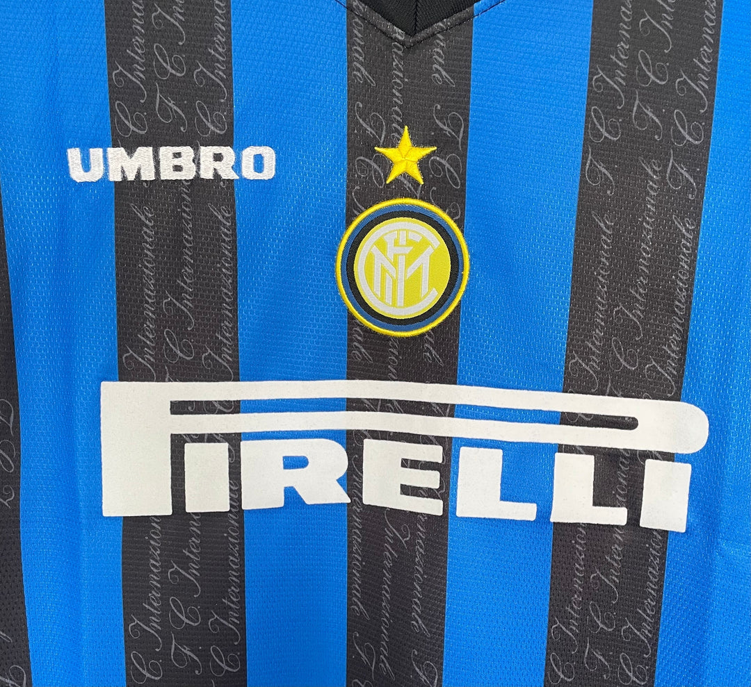 Camisa Retrô Inter Milan 1997/98 Home Manga Longa – Belt Sports