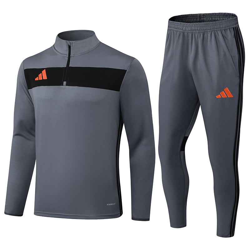 Conjunto Treino Adidas - Cinza