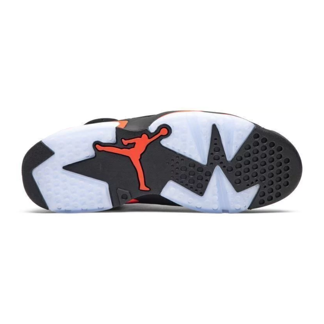 Jordan 6 Retro - Preto/Laranja