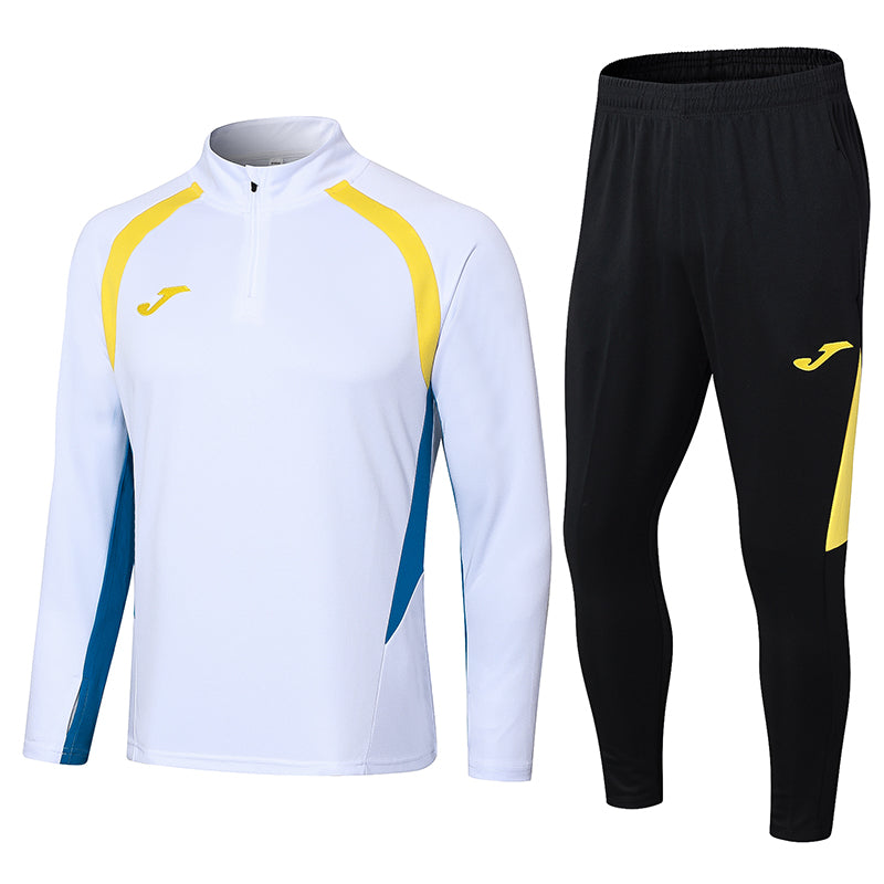 Conjunto Treino Joma - Branco/Preto