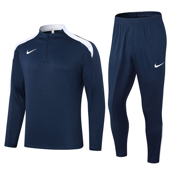 Conjunto Treino Nike - Azul Marinho/Branco