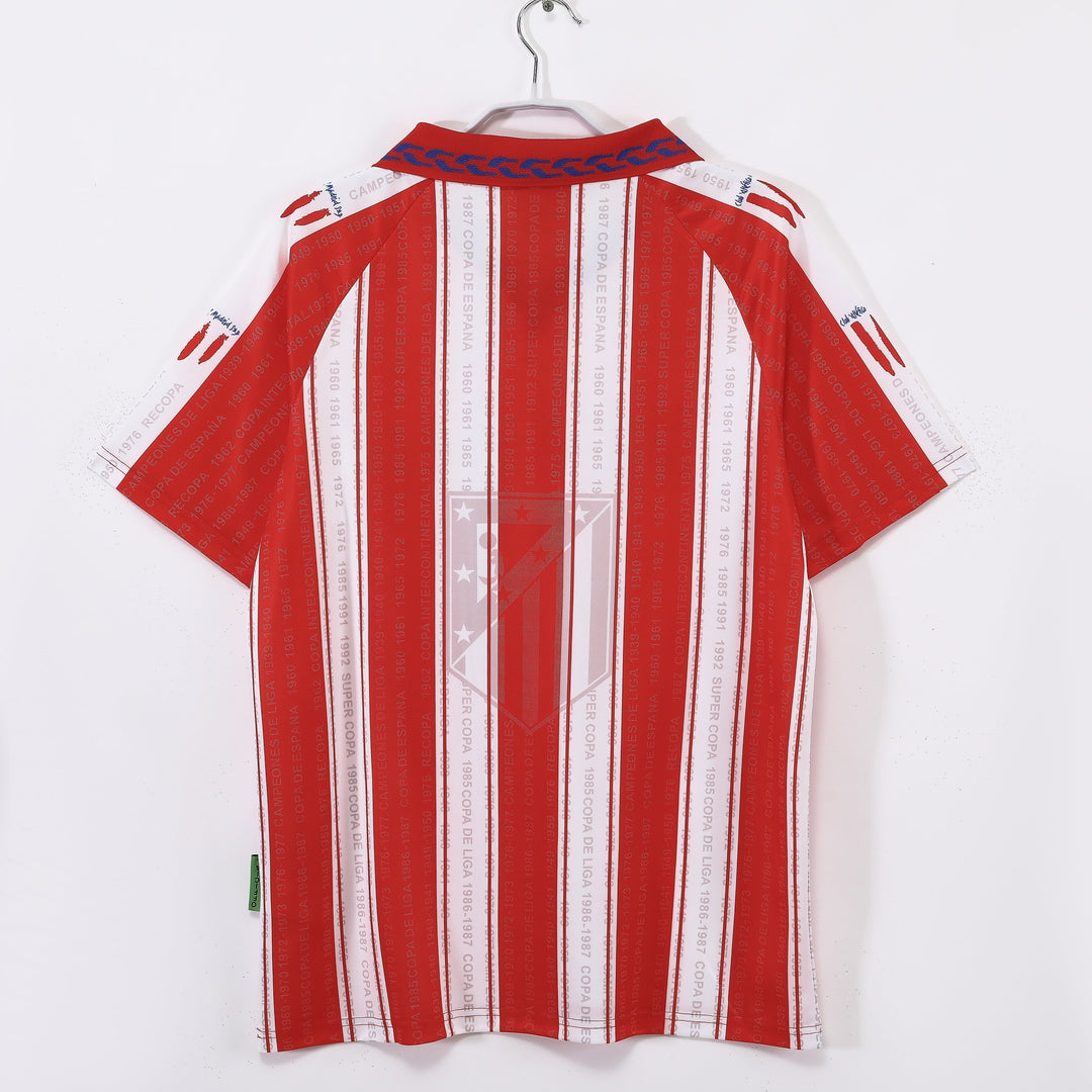 Camisa Retrô Atletico Madrid 1995/96 Home – Belt Sports