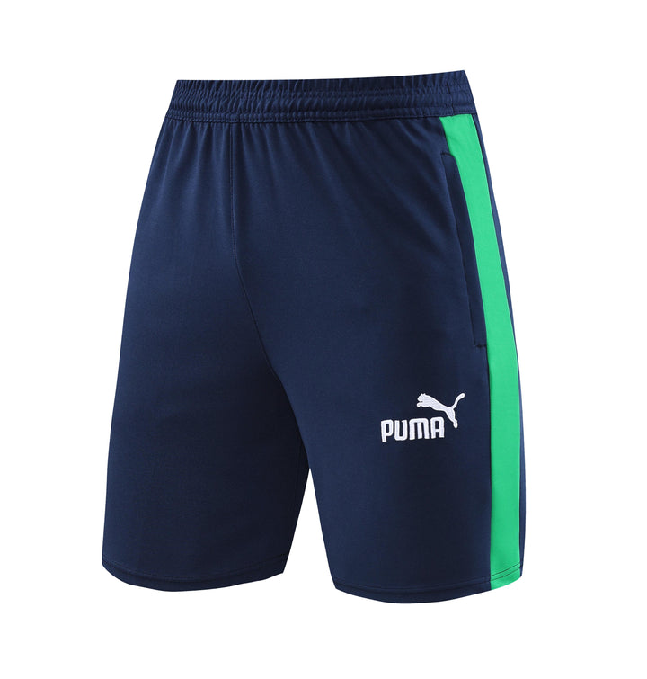 Short Treino Puma - Azul Marinho/Verde