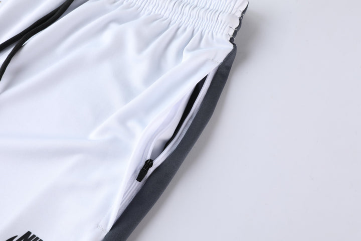 Calça Treino Nike - Cinza Escuro/Branco