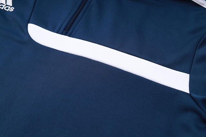 Blusão Treino Adidas - Azul Marinho/Branco
