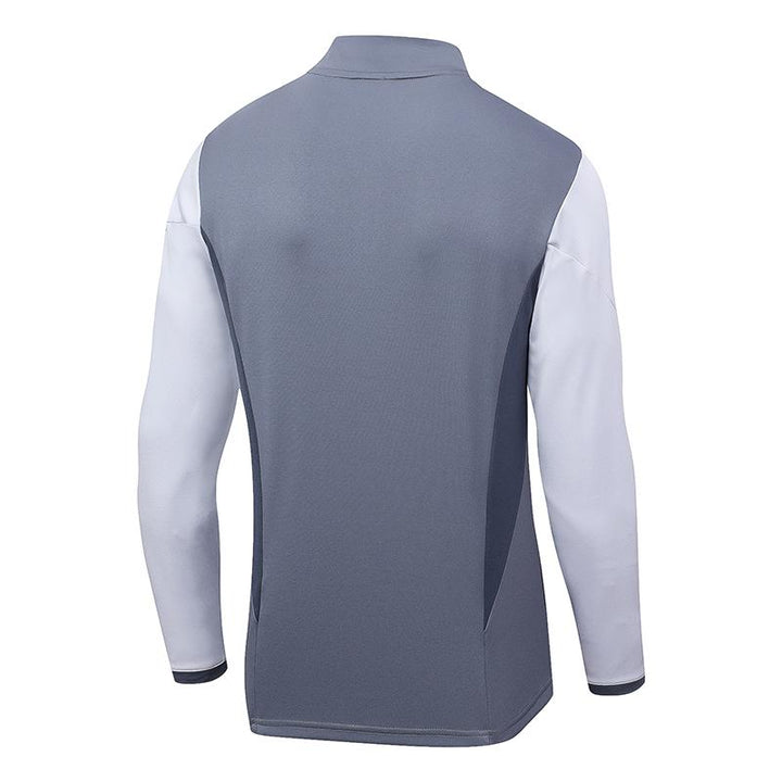 Blusão Treino Adidas - Cinza/Branco