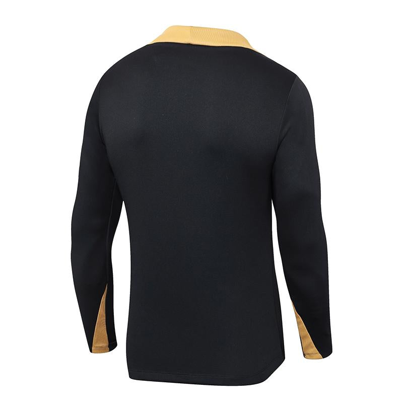 Blusão Treino Nike - Preto/Dourado