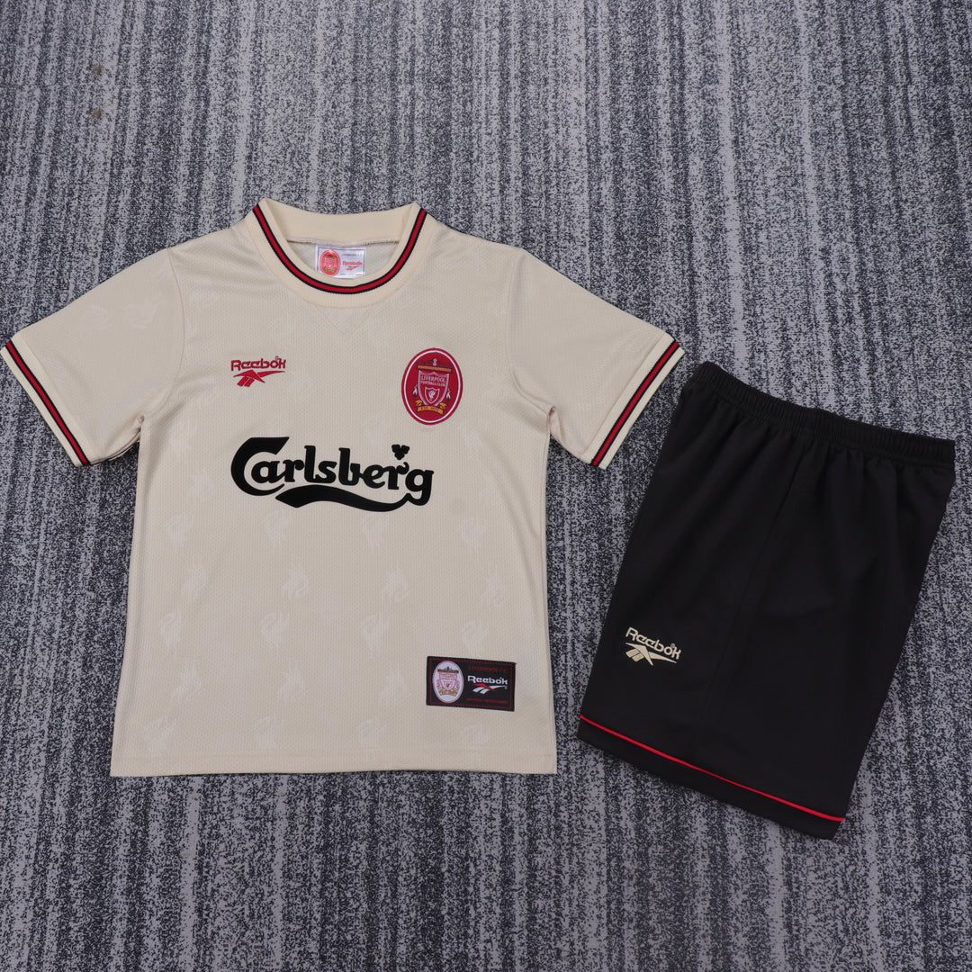 Camisa Retrô Liverpool 1996/97 Away Infantil – Belt Sports