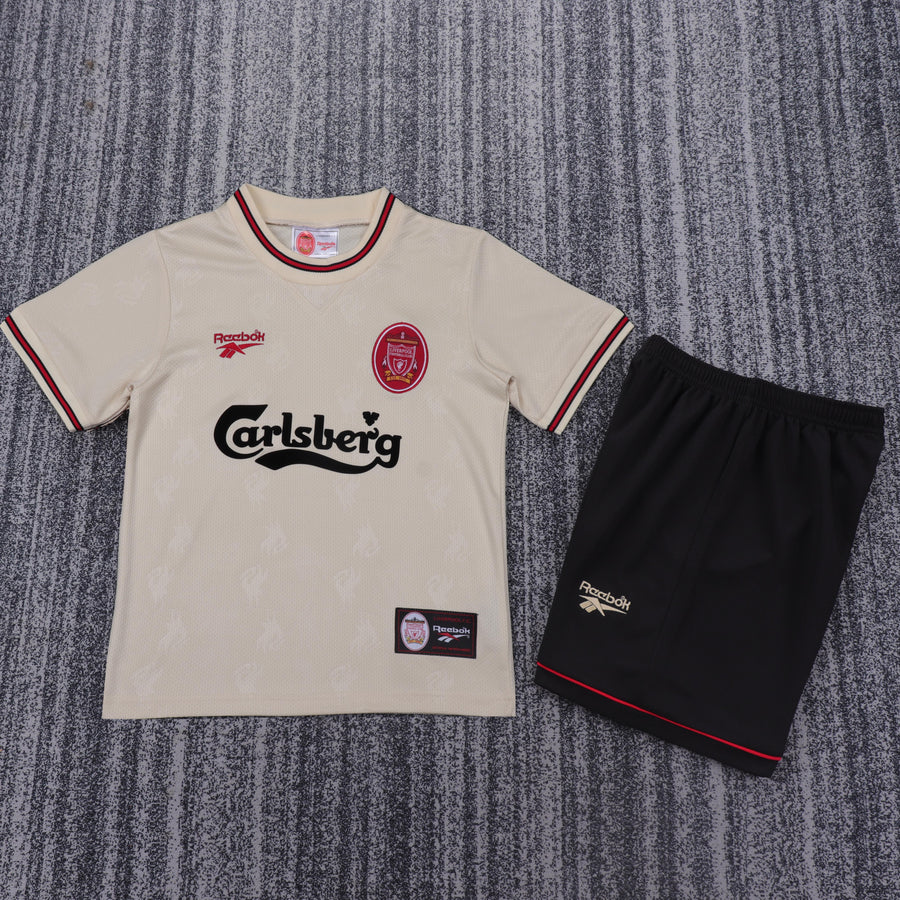 Camisa Retrô Liverpool 1996/97 Away Infantil – Belt Sports