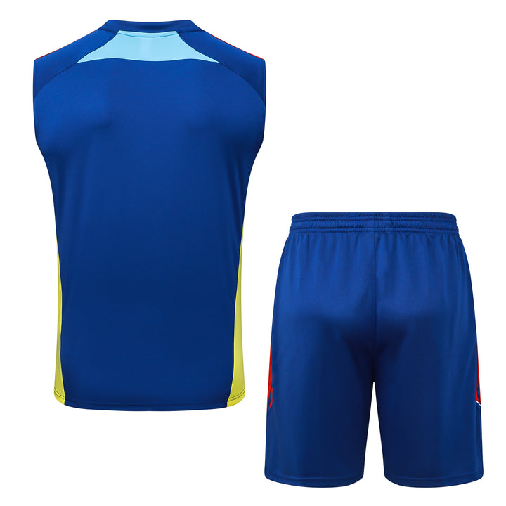 Kit Regata Arsenal 25/26 - Azul Marinho/Amarelo/Azul Claro