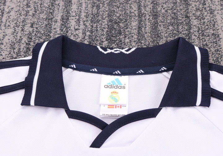 Camisa Retrô Real Madrid 2000/01 Home Infantil – Belt Sports
