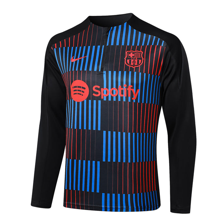 Blusão Barcelona 2025/26 - Listrado Vermelho/Azul