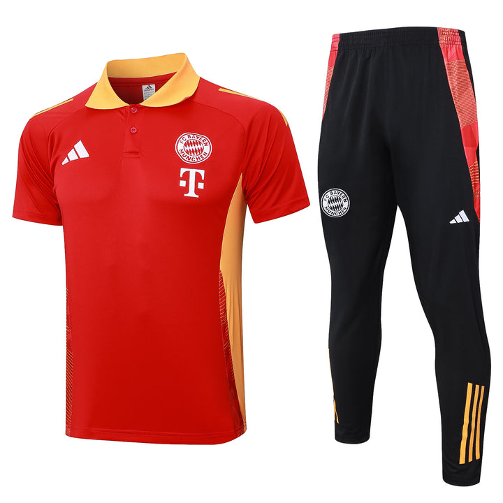 Kit Polo Bayern de Munique 24/25 - Vermelho