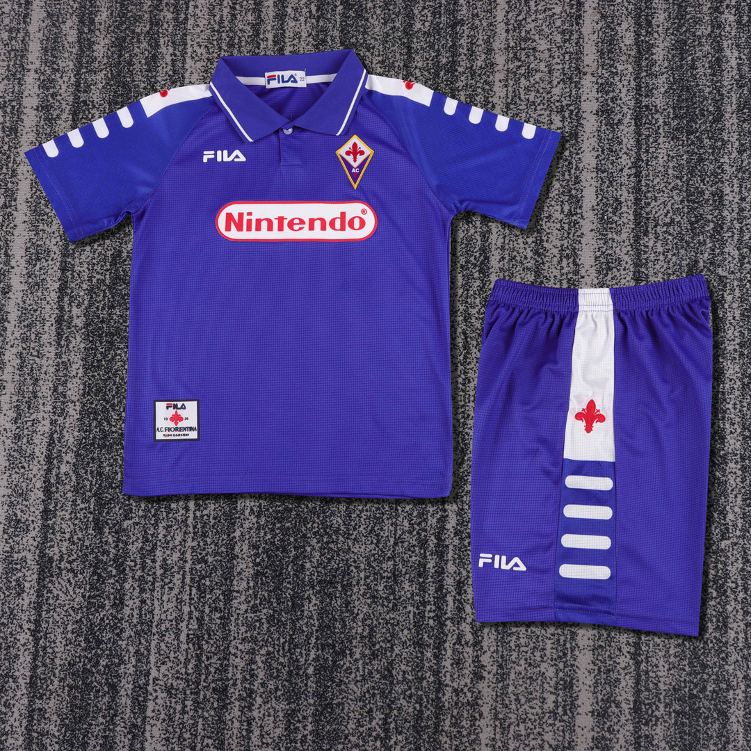 Camisa Retrô Fiorentina 1998/99 Home Infantil – Belt Sports