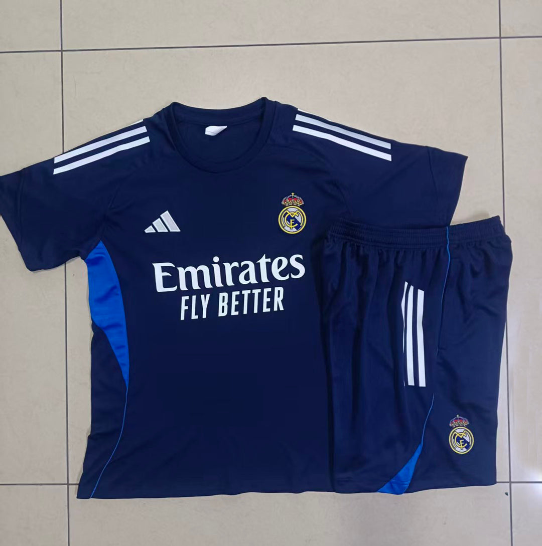 Kit Treino Real Madrid 25/26 - Azul