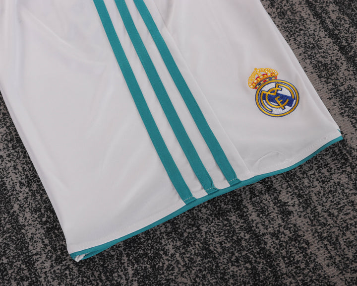 Camisa Retrô Real Madrid 2017/18 Home Infantil – Belt Sports