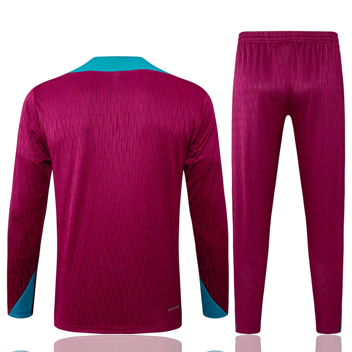 Conjunto Treino PSG 24/25 - vinho