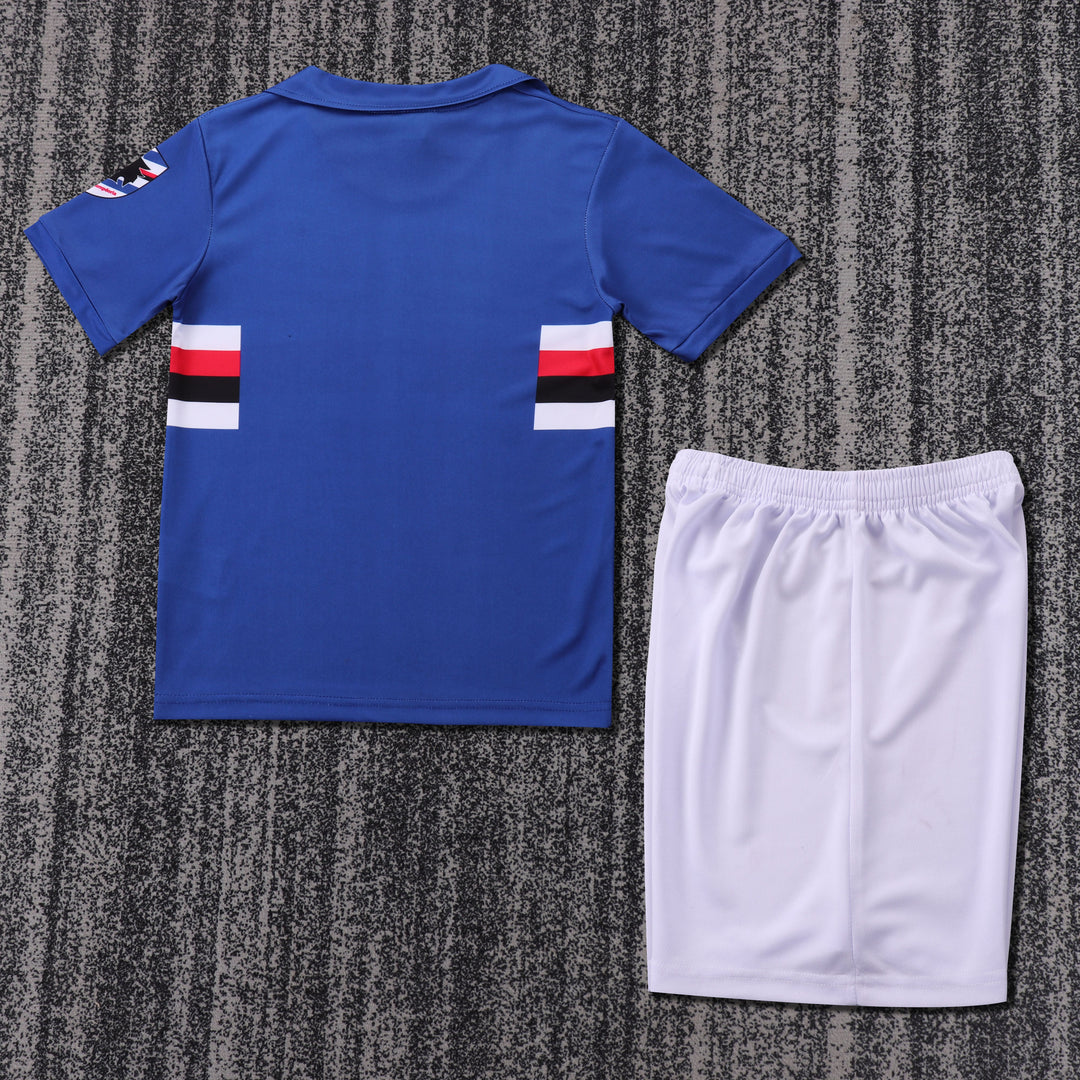 Camisa Retrô Sampdoria 1990/91 Home Infantil – Belt Sports