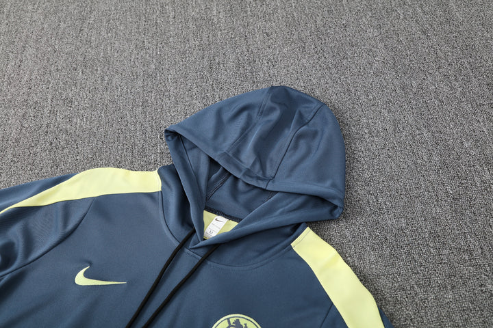 Conjunto Club América 2025/26 Cinza Azulado - Capuz