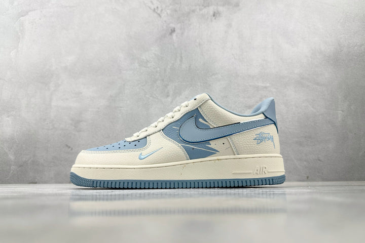 Nike Air Force 1 Louis Vuitton – Azul Claro/Branco