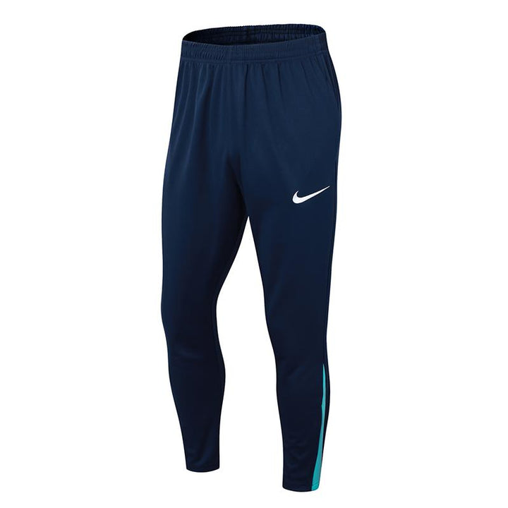 Calça Treino Adidas - Azul Marinho/Azul Turquesa