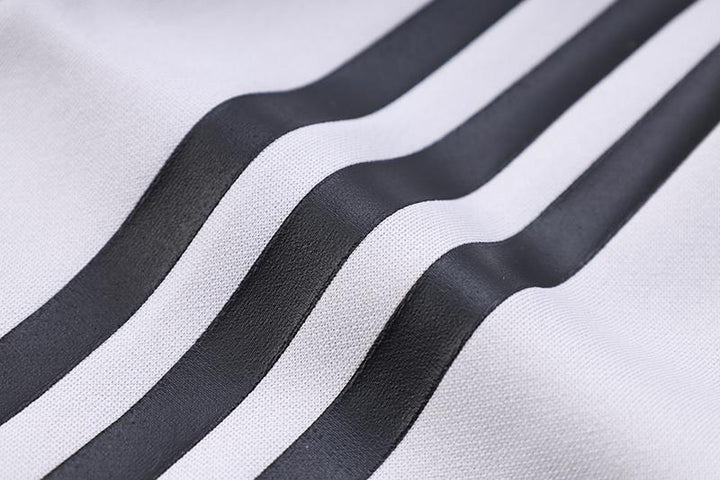 Blusão Treino Adidas - Cinza/Branco