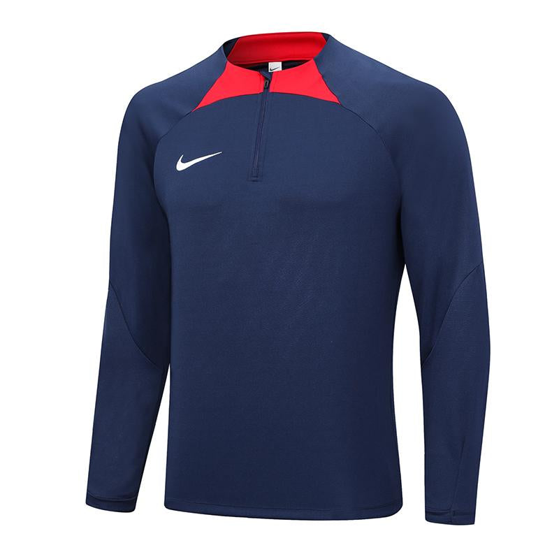 Blusão Treino Nike - Azul Marinho/Vermelho II