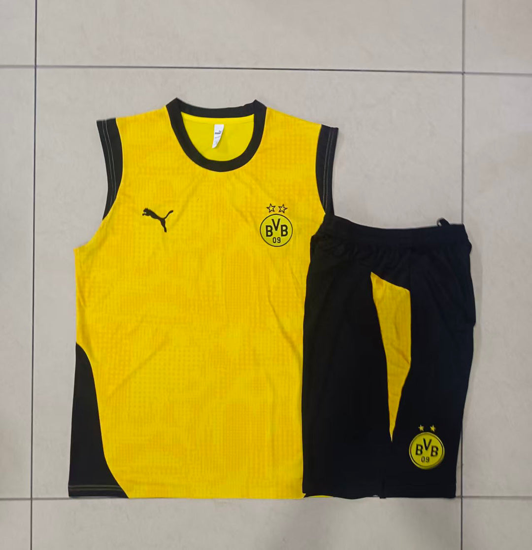 Kit Regata Borussia Dortmund 25/26 - Amarelo/Preto