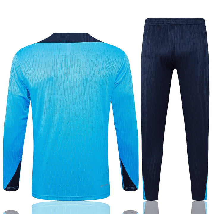 Conjunto Treino Chelsea 24/25 - Azul Claro/Azul Marinho