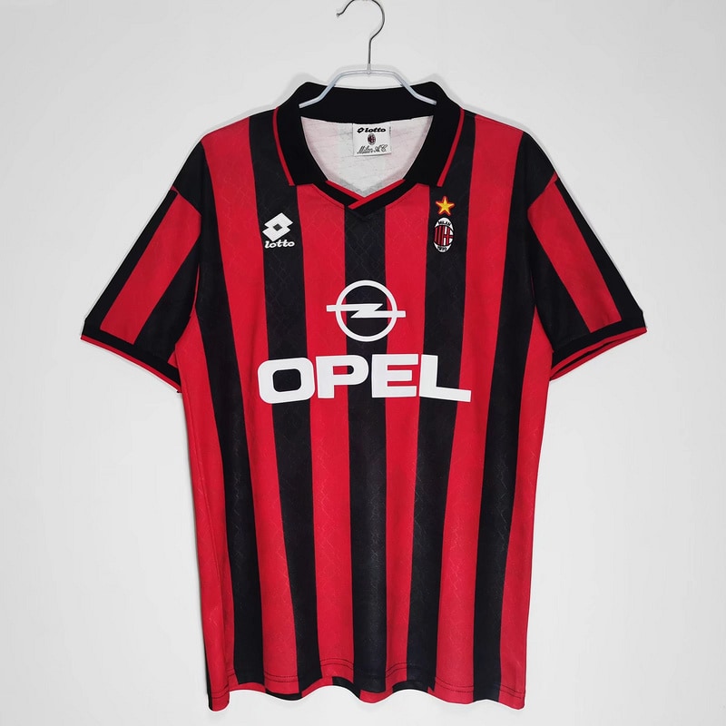 Camisa Retrô AC Milan 95/96 Home