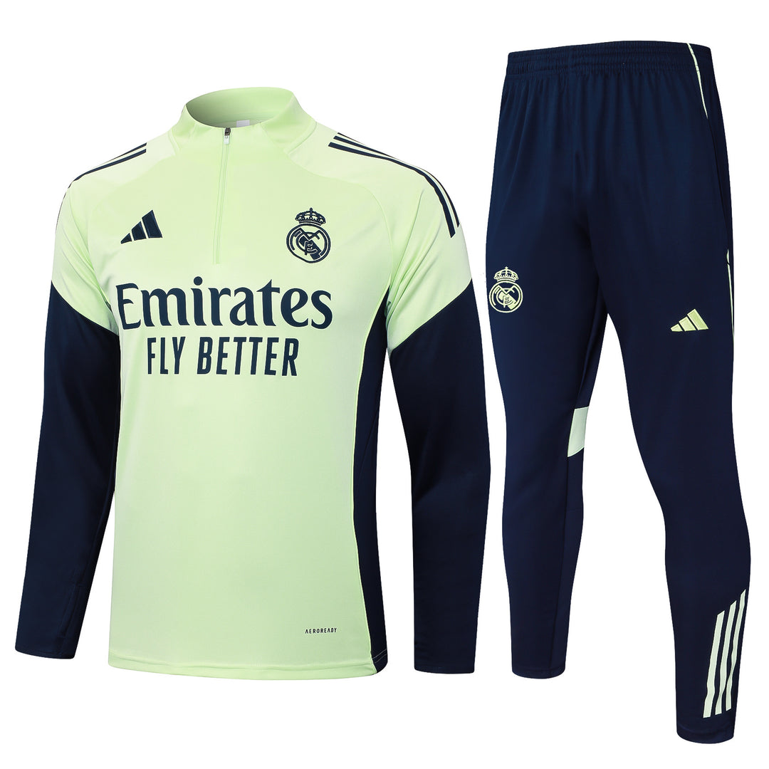 Conjunto Treino Real Madrid 25/26 - Verde Claro